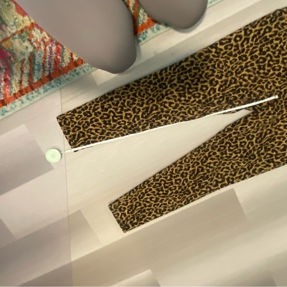 J. Crew EUC Leopard Jeans High Rise Black, Tan & Brown Size 31 - Picture 10 of 15